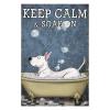 1000 PCS Wood Jigsaw Puzzles for Adults Dog Keep Calm and Soak On Puzzles for Adults Games Educational Toys Gifts view 2