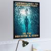 1000 PCS Wood Jigsaw Puzzles for Adults Rustic Ocean Scuba Diving The Best Way to Observe A Fish Marine Theme Puzzles for Adults Games Educational Toys Gifts view 4