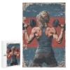1000 PCS Wood Jigsaw Puzzles for Adults Fitness Woman Lifting Weights Gym Puzzles for Adults Games Educational Toys Gifts view 1