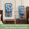 Suplanet Orchid Flower Building Set with Vase for Adults, Botanical Collection Artificial Flower Blocks Kit, 3D Flowers Wall Art Home Office Decoration or Table Display, Ideal Gift (531PCS) view 2