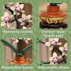 Suplanet Orchid Flower Building Set with Vase for Adults, Botanical Collection Artificial Flower Blocks Kit, 3D Flowers Wall Art Home Office Decoration or Table Display, Ideal Gift (531PCS) view 4