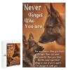 1000 PCS Wood Jigsaw Puzzles for Adults German Shepherd Lovers Never Forget German Shepherd Puzzles for Adults Games Educational Toys Gifts view 1