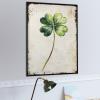 1000 PCS Wood Jigsaw Puzzles for Adults Four Leaf Clover Meadow Flower Floral Good Luck Charm Green Nature Wildlife Watercolor Garden Puzzles for Adults Games Educational Toys Gifts view 4