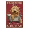 1000 PCS Wood Jigsaw Puzzles for Adults Goldendoodle Dog Co. Bath Soap Wash Your Paws Puzzles for Adults Games Educational Toys Gifts view 2