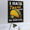 1000 PCS Wood Jigsaw Puzzles for Adults I Hate Tacos Puzzles for Adults Games Educational Toys Gifts view 4