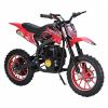 50cc Dirt Bike for Kids 8-14, 4-Stroke Gas-Powered Mini Bike with Shock Absorption & Soft Seat, Up to 25 MPH Off-Road Motorbike with Terrain Tires, Ideal Youth Pit Bike for Beginners view 1