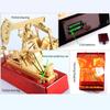3D Electric Metal Oil Well Pump Jack Model, DIY Industrial Mechanical Model Toy Gift, Creative Desktop Ornament Decoration, Science Eductional Toy view 4