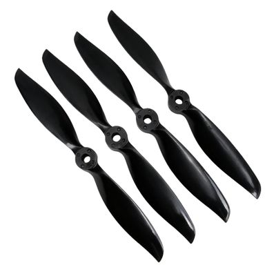 5PCS 2-Blade Black Propeller Set 6x4E 9x6E 8x6E 12x6E 14x7E with 8mm Hub RC Airplane Drone Props for High-Speed Performance (5 PCS 5x5E)