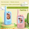 Video Walkie Talkies for Kids, 2 Pack Rechargeable Intercome with HD Camera & Voice Changer, Long Range Gift Toys for Boys & Girls Ages 3-8 for Outdoor Play, Camping, Travel, Hiking view 3
