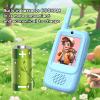 Video Walkie Talkies for Kids, 2 Pack Rechargeable Intercome with HD Camera & Voice Changer, Long Range Gift Toys for Boys & Girls Ages 3-8 for Outdoor Play, Camping, Travel, Hiking view 4