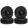 1.9-inch RC Crawler Rubber Tires with Aluminum Wheel Rims Set OD: 108mm For upgrading 1/10 RC Crawler cars, TRX-4, 6 D90, KO3, TF2, VS4-10,CC01 90047 SCX10III Gen8 / 4 pcs (R423) view 1