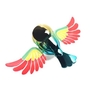 Wind-Activated Bird Decoration for Car, Motorcycle, Electric Bike & Helmet - No Electricity Needed, Realistic Simulation Ornament for Motorcycle & Car Dashboard