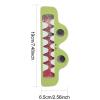 Simhoa Rainmaker Educational Rattle Shaker Sensory Toy Musical Instrument Beaded Rain Shaker Musical Toy Boys Girls Age 18M +, Crocodiled view 2