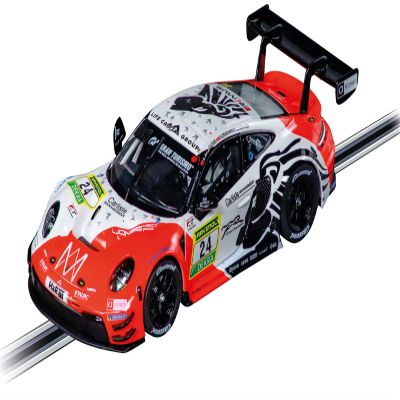 Carrera 27821 Porsche 911 GT3 R Lionspeed GP, No.24 1:32 Scale Evolution Analog Slot Car Racing Vehicle