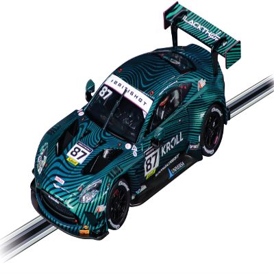 Carrera 27804 Aston Martin Vantage AMR GT3 Evo Blackthorn AMR, No.87 British GT 2024 1:32 Scale Evolution Analog Slot Car Racing Vehicle