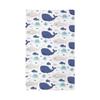 Hudson Baby Cotton Flannel Burp Cloths 10-Pack, Sea Friends, One Size view 3
