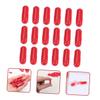50pcs Fake Blood Capsules for Halloween Makeup and Pranks Realistic Mouth Blood Pills for Vampire Cosplay Party Favors and Scary Costume Effects Safe and Easy to Use view 3