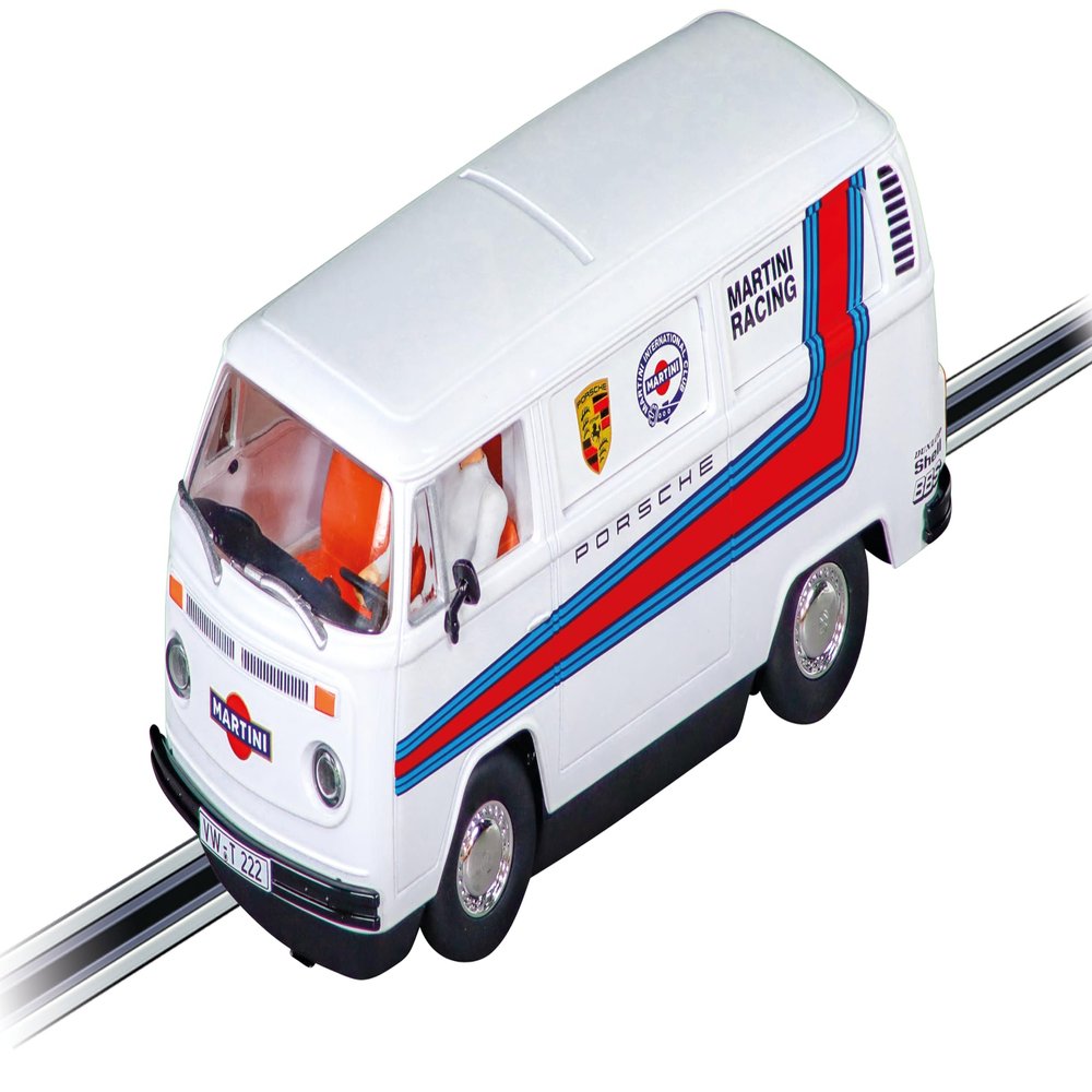 Carrera 32084 VW Bus T2b Martini Racing 1:32 Scale Digital 132 Slot Car Racetrack Vehicle
