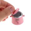 Holibanna Miniature Metal Rice Cooker for Dollhouse Pretend Kitchen Appliance for Role Play and Mini House Decor Portable Compact Model Accessory view 4