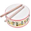 Cryfokt Child Toy Drum Handheld Wooden Percussion Instrument for Kids Sing and Dance Events view 1