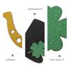 HINTRMENT 24pcs St Patrick's Day Shamrock Cake Toppers Clover Hat Picks for Cupcakes Dessert Party Decorations Food-grade Lightweight Indoor Outdoor Use view 4