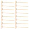HEANUJJ 50pcs Mini Wooden Hammer for Sturdy Antidrop Educational Pounding for Group Activities Enhances Hand-Eye Coordination and Fine Motor Skills Safe Creative for Classroom and Home Use view 1