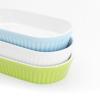 LLTCMAOYI Montessori Ceramic Baking Bowl Set, High-Temperature Resistant Ceramic Kitchenware,White view 4