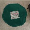 HEANUJJ Round Mahjong Mat: Poker and Board Game Table Cover Noise Reducing & Anti-Slip - 100cm Gaming Mat for Card Playing - Portable Table Protector for Mahjong view 4