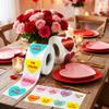 1000PCS Valentines Heart Stickers for Kids, 1.5" Valentines Day Stickers Love Decorations Accessories Labels for Anniversaries Wedding Crafts Classrooms Decorations Valentines Cards 2 Rolls view 4