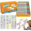30 Read and Rhyme Flip Books,Word Family Build Book,ABC Vocabulary Flash Cards,Learn to Read Phonics Flash Cards,for Kids 3-5 - Builds Foundational Reading Skills,Vocabulary Building view 1