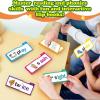 30 Read and Rhyme Flip Books,Word Family Build Book,ABC Vocabulary Flash Cards,Learn to Read Phonics Flash Cards,for Kids 3-5 - Builds Foundational Reading Skills,Vocabulary Building view 3