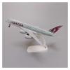 ZFQSEXTWT 20cm Alloy Metal Fit for Aviation B777 Airbus A380 Aircraft Die Cast Model with Wheels Landing Gear Hobby Playgame Kit view 2