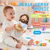Yelakey 14" Jesus Plush Talking Doll,Jesus Stuffed Doll Plushie Speaks Bible Verses Story Bible Songs Religious Gift for Kids Easter Christmas view 2