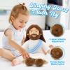 Yelakey 14" Jesus Plush Talking Doll,Jesus Stuffed Doll Plushie Speaks Bible Verses Story Bible Songs Religious Gift for Kids Easter Christmas view 3