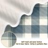 WELLDAY Retro Blue Checkered Baby Blanket, Ultra Soft Cozy Infant Toddler Newborn Baby Blankets for Crib Stroller, 30''x40'' Unisex view 2