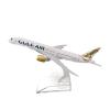 ZFQSEXTWT 16cm Fit for Bay Boeing 787 B787 Aviation Alloy Metal 1 400 Scale Die-Cast Airplane Model with Stand Hobby Playgame Kit view 1