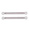 Aluminum Steering Link Rod Set High Precision Durable RC Car Parts Upgrade Kit for Axial SCX24 1/24 (Gray) view 4