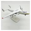 ZFQSEXTWT 20cm Fit for ANTONOV 225 An-225 Mriya 1 400 Scale Die-Cast Airplane Model Plane and Wheels Hobby Playgame Kit view 3