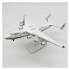 ZFQSEXTWT 20cm Fit for ANTONOV 225 An-225 Mriya 1 400 Scale Die-Cast Airplane Model Plane and Wheels Hobby Playgame Kit view 4