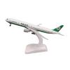 ZFQSEXTWT 19cm Alloy Metal Fit for EVA AIR Boeing 777 B777 Airways Die Cast Airplane Model W Wheel Landing Gear Hobby Playgame Kit view 1