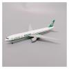 ZFQSEXTWT 19cm Alloy Metal Fit for EVA AIR Boeing 777 B777 Airways Die Cast Airplane Model W Wheel Landing Gear Hobby Playgame Kit view 2
