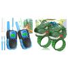 Vvinca Kids Walkie Talkies 4-Packs with 2 Dinosaur and 2 Rechargeable Long Range Walkie Talkies with Flashlight for Boys Girls Age 3-12 Ultimate Outdoor Adventure Gift Set view 1