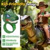 Vvinca Kids Walkie Talkies 4-Packs with 2 Dinosaur and 2 Rechargeable Long Range Walkie Talkies with Flashlight for Boys Girls Age 3-12 Ultimate Outdoor Adventure Gift Set view 2
