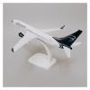 ZFQSEXTWT 20cm Alloy Metal Aviation Blue Panorama B737 Boeing 737 Die Cast Airplane Model Souvenir Collection Or Gift Hobby Playgame Kit view 3