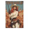 1000 PCS Wood Jigsaw Puzzles for Adults Western Cowgirl Pin Up Girl Wanted Puzzles for Adults Games Educational Toys Gifts view 2