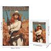 1000 PCS Wood Jigsaw Puzzles for Adults Western Cowgirl Pin Up Girl Wanted Puzzles for Adults Games Educational Toys Gifts view 3