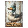 1000 PCS Wood Jigsaw Puzzles for Adults Duck Happy Birthday Duck Fun Puzzles for Adults Games Educational Toys Gifts view 2