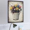 1000 PCS Wood Jigsaw Puzzles for Adults Flower Daffodil Floral Bouquet Farmhouse Spring Flowers Bar Puzzles for Adults Games Educational Toys Gifts view 4