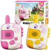 Walkie Talkies Toys for Girls:Unicorn Toys 2 Pack Birthday Gifts for 3 4 5-7 8 Year Old Girls Toy for 4 5 6 7 8-10 Year Old Camping Outdoor Games,Christmas Easter Gifts for Girls Kids view 1