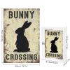 1000 PCS Wood Jigsaw Puzzles for Adults Bunny Crossing Farm Animal Puzzles for Adults Games Educational Toys Gifts view 3
